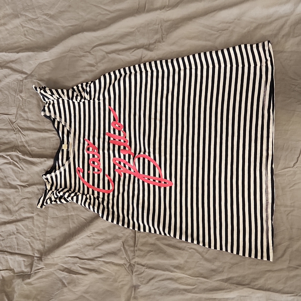 Tea Collection sz L 8-10 striped tank top